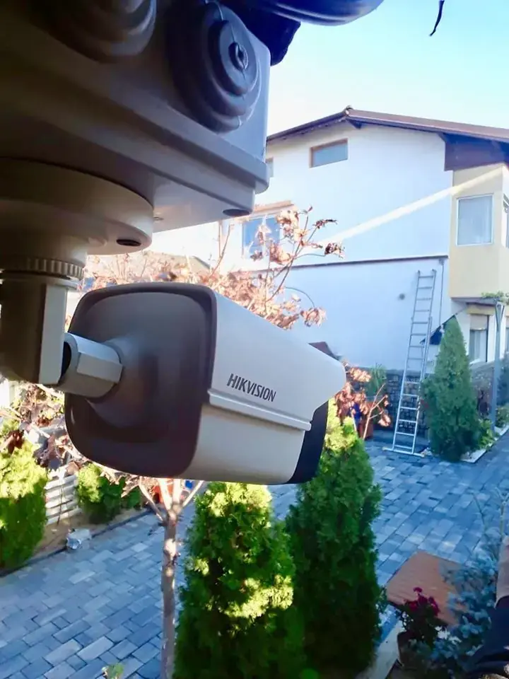 Execuție montaj sistem supraveghere Hikvision