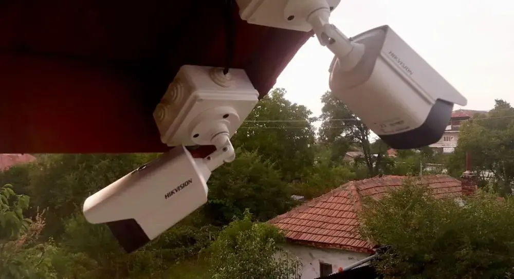 Execuție montaj sistem supraveghere Hikvision – Bărcănești, Prahova