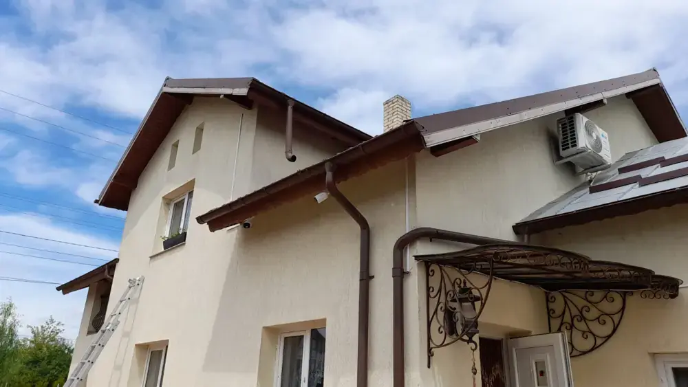 Execuție montaj sistem supraveghere video HIKVISION ColorVu – Salcioara, Ghinești