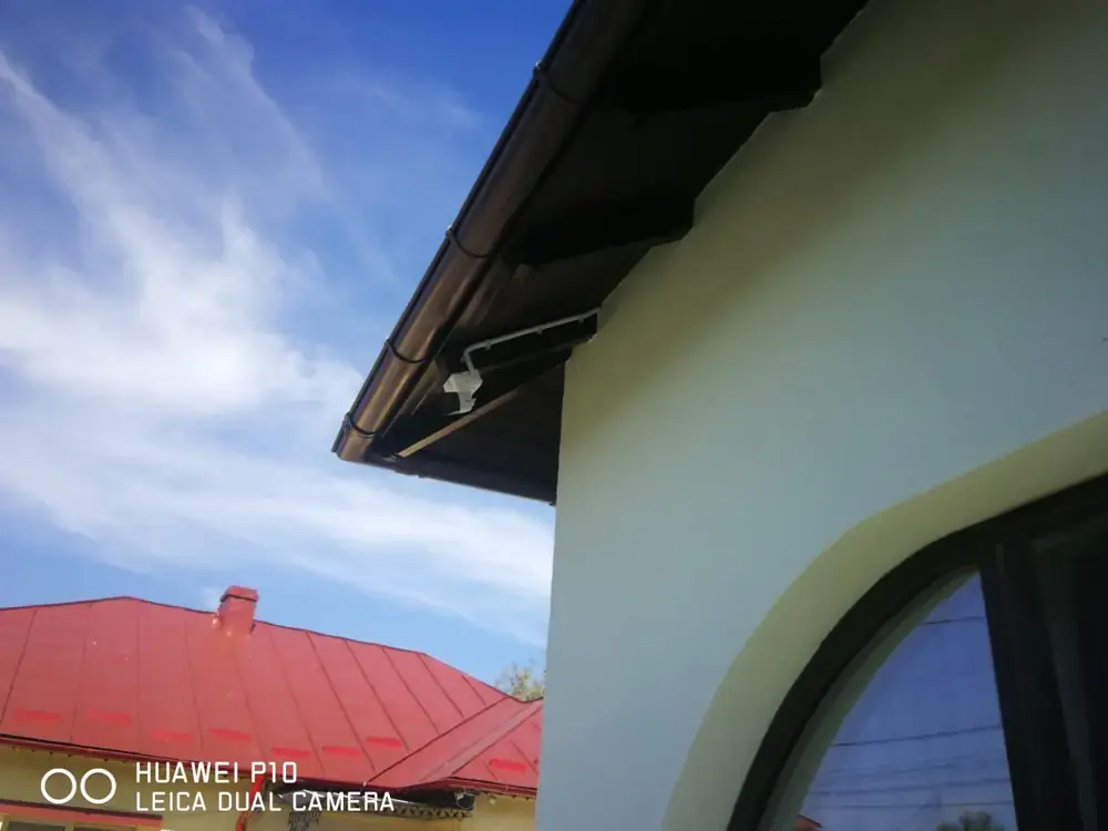 Execuție montaj sistem supraveghere video HIKVISION – Ghirdoveni, Dambovita