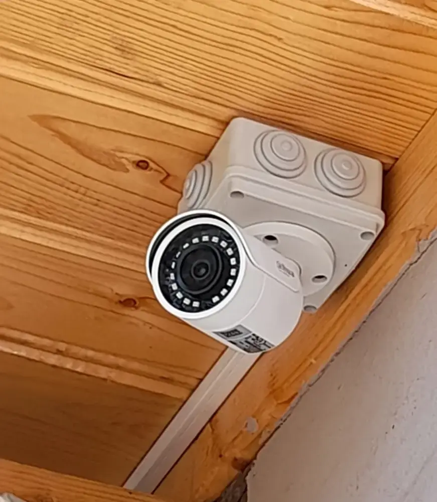 Execuție montaj sistem supraveghere video IP DAHUA – Răscăeți, Dâmbovița