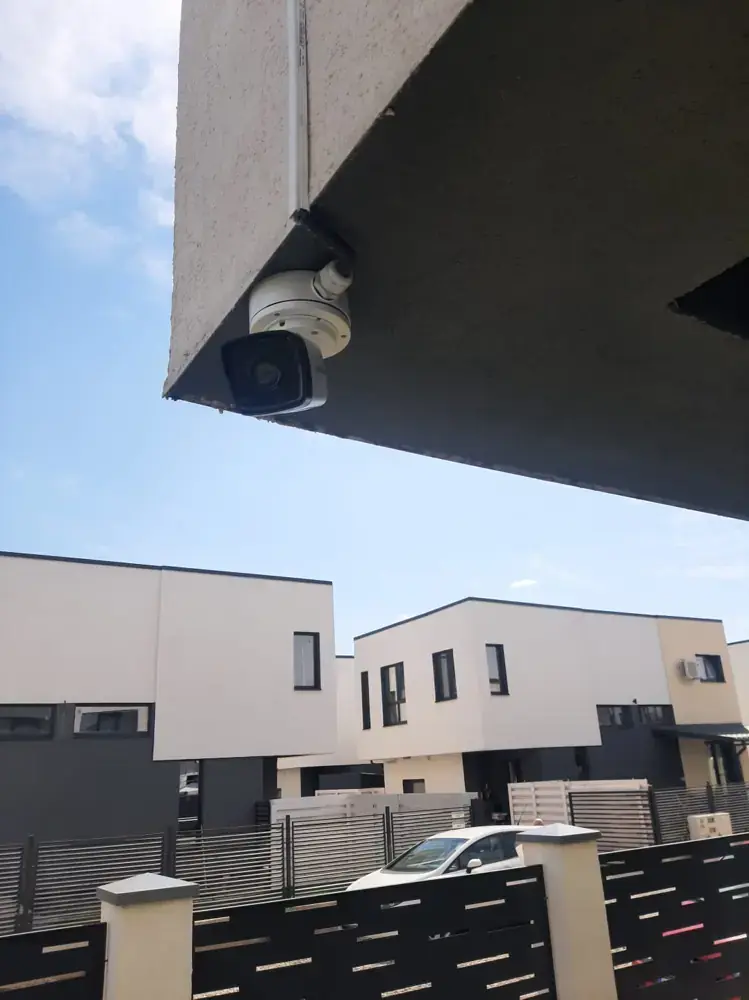 Execuție montaj sistem supraveghere video IP Hikvision – Tunari
